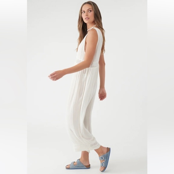 🔆O’NEILL🔆 SANDE JUMPSUIT COVER UP ROMPER BEAUTIFUL COMFY - Picture 10 of 16